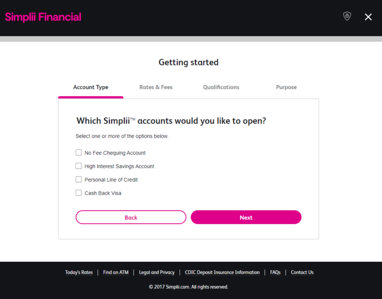 Simplii Financial Check Example How To Open A Simplii Financial Account - Capital Rocket